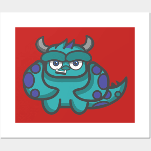 Cute Monster Posters and Art